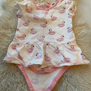 Monica and Andy Skirted Onesie